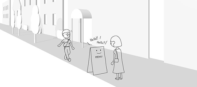 両面タイプが向いている場所